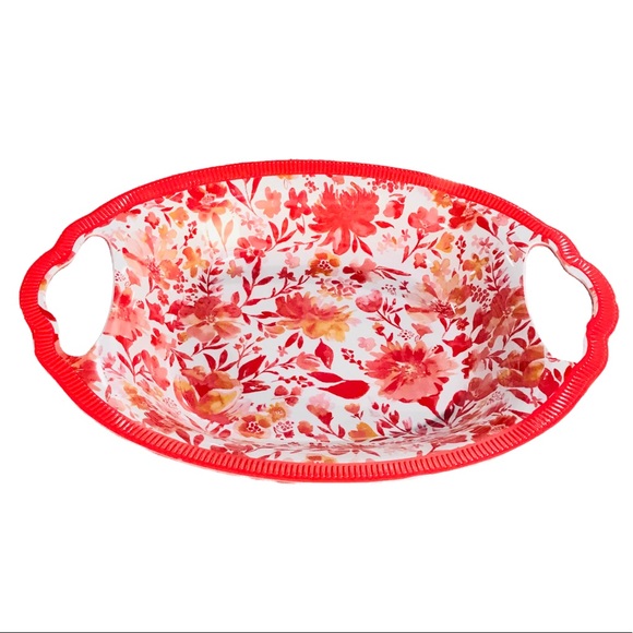 New The Pioneer Woman Floral Oval Serve Bowl - Picture 2 of 5